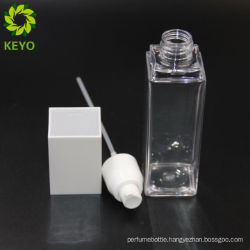 New skin care packaging PET plastic type foundation transparent plastic bottle